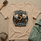 Wild & Loyal German Shepherd T-Shirt — Vintage Outdoor Dog Lover Tee