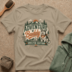 Adventure Buddy T-Shirt — Shelter Edition Dog Hiking Tee