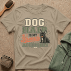 Dog Hair Is My Favorite Accessory T-Shirt — Frenchie Dog Lover Tee