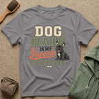 Dog Hair Is My Favorite Accessory T-Shirt — Frenchie Dog Lover Tee